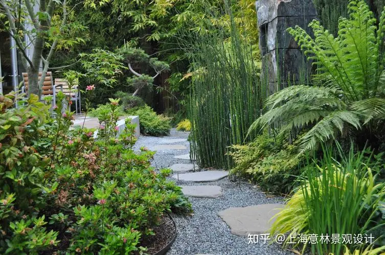 大平层进门园林景观设计